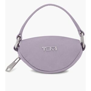 AUTHENTIC TUMI BAG CHARM POUCH BRAND NEW LIGHT PURPLE WOMEN MINI BAG in Box